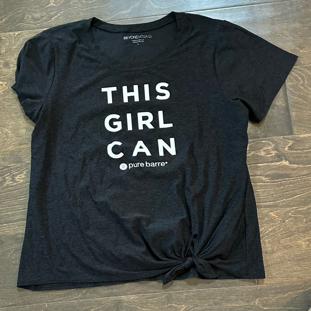 Beyond yoga x Pure Barre graphic tee